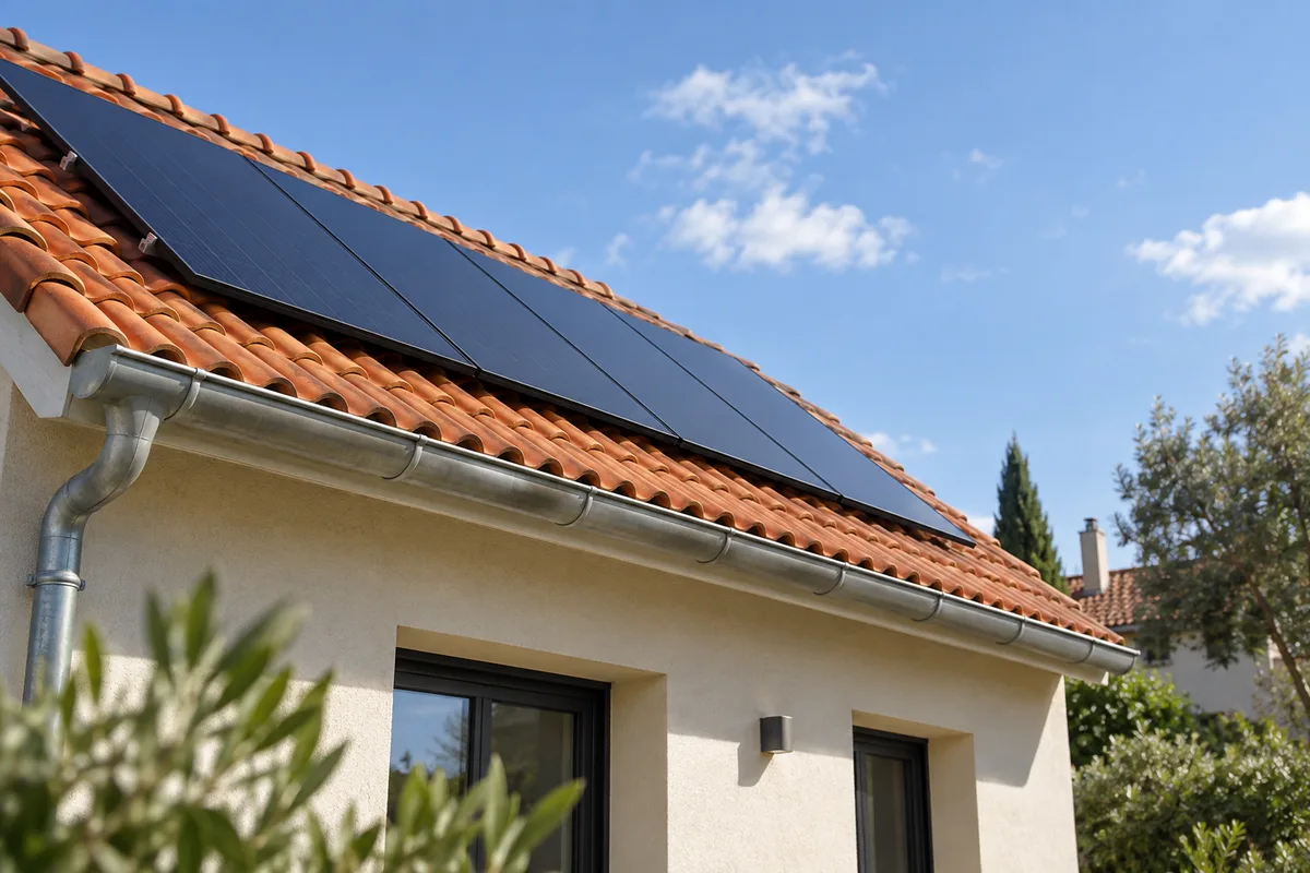 Gouttières et panneaux solaires : ce que la pose change